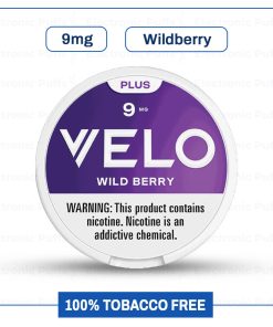 Alternative view of Velo Plus Wildberry 9MG Nicotine Pouch