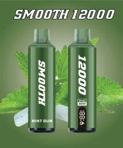 Alternative view of Smooth Mint Gum 12000puffs 2%