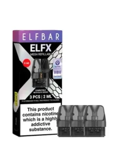 Alternative view of Elf Bar ELFX Replacement Refillable Pods