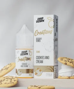 Alternative view of Cookies and cream drip down creations 30ml