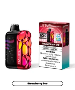 Linvo Rave 60K Pro – Disposable Vape (60,000 Puffs)