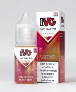 Alternative view of Strawmelon peach bliss 30ml IVG salt nicotine